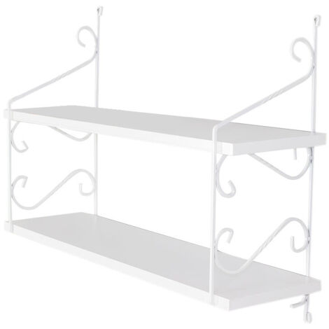 Mensola da parete, mensola portaoggetti Shelf Bianco (1/3)