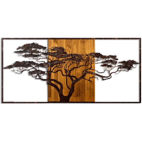 Decorazione da parete in legno Accessory Multicolore (1/5)