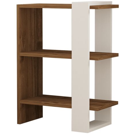 Mensola, libreria, mensola a muro Mensola, libreria, mensola a muro Noce Bianco (1/5)