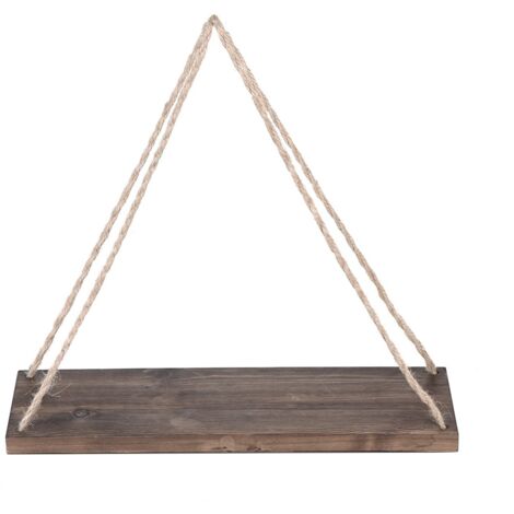 Mensola da parete, mensola portaoggetti Shelf Noce (1/5)