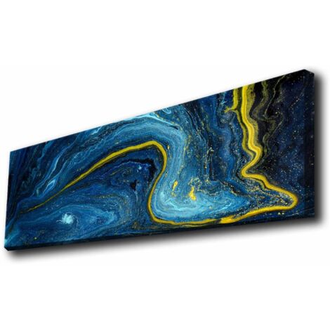 Decorazione murale illuminata con stampa su tela a LED Painting Multicolore (1/3)