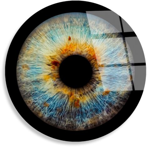 Arte murale in vetro di sicurezza, decorazione in vetro Painting Multicolore (1/5)