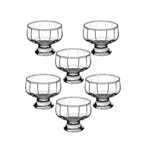 Set di ciotole in vetro Set 100% Bicchiere da bere Trasparente (1/2)