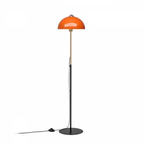 Lampada da terra, lampada da terra, illuminazione per soggiorno Lamp Arancia
