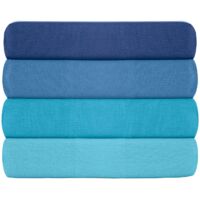 Ranforce Double XL Fitted Sheet (ES) 100% Cotone RANFORCE Blu scuro