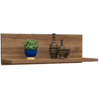 Mensola da parete, mensola portaoggetti Shelf Noce