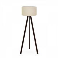Lampada da terra, lampada da terra, illuminazione per soggiorno Lamp Beige