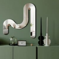Specchio decorativo, specchio da parete, accessorio per la casa