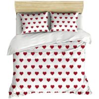 Copripiumino, copripiumino, biancheria da letto Set Bianco