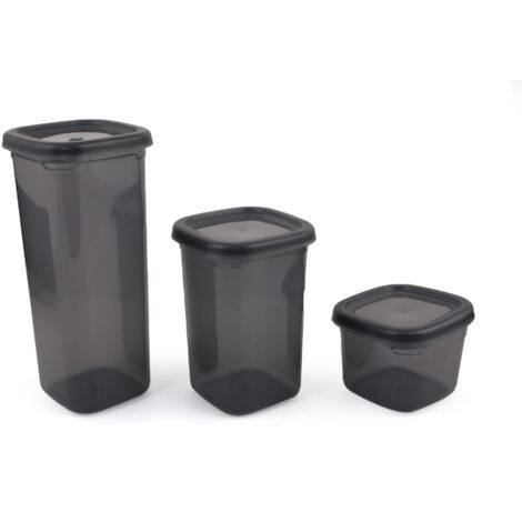 Juego de cajas de almacenamiento Set Gris (1/3)