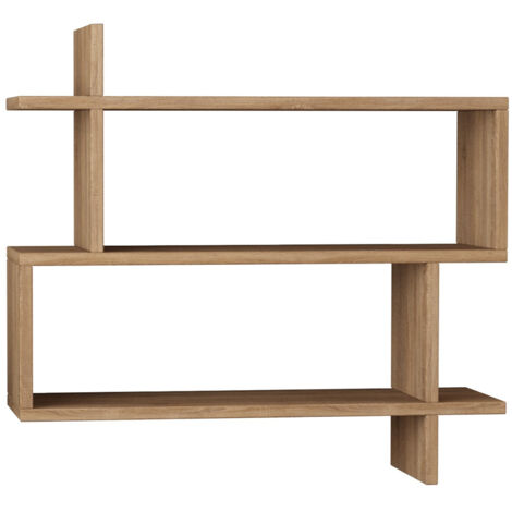 Estante de pared, estante de almacenamiento Shelf Roble (1/3)