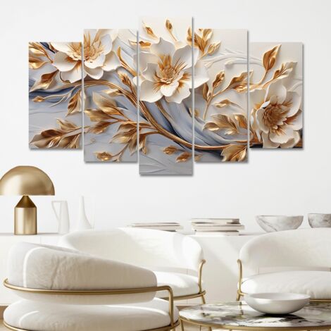 Decoración de pared de MDF Painting Multicolor (1/2)