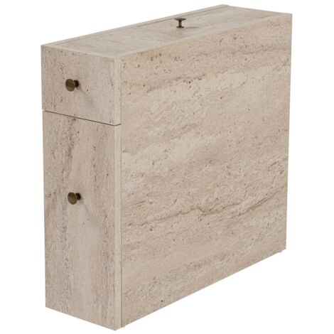 Mueble de baño, armario de baño, espacio de almacenamiento. Cabinet Travertine