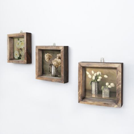 Arte de pared de MDF con marco Painting Multicolor (1/3)