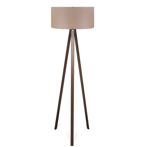Lámpara de pie, lámpara de pie, iluminación de salón. Lamp Marrón
