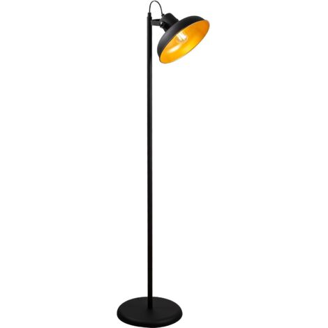 Lámpara de pie, lámpara de pie, iluminación de salón. Lamp Negro Gold (1/5)