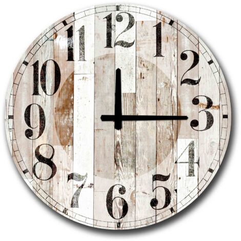 Reloj de pared de MDF, reloj decorativo. Clock Multicolor (1/2)