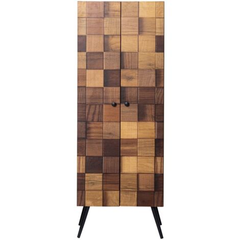 Estantería Asheboro 121 , Con puertas, Aglomerado laminado, 140x51x33cm