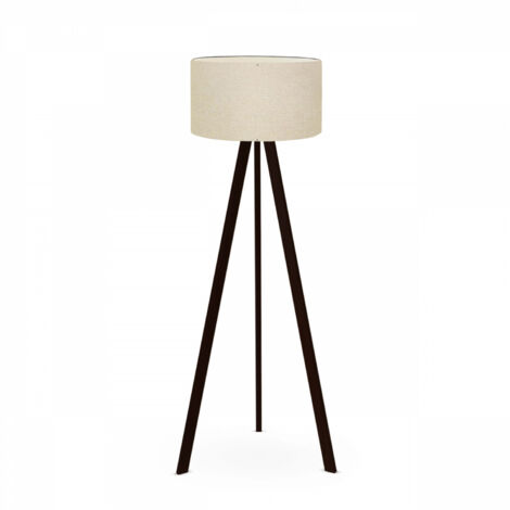 Lámpara de pie, lámpara de pie, iluminación de salón. Lamp Beige