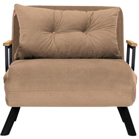 Sillón cama, sofá cama, asiento individual, cama de invitados Sofa-Bed