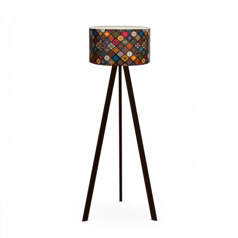 Lámpara de pie, lámpara de pie, iluminación de salón. Lamp Multicolor