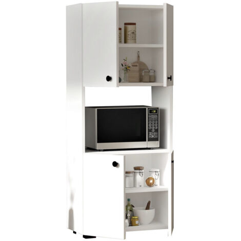 Armario, mueble de almacenaje, espacio de almacenamiento. Cabinet Blanco (1/4)