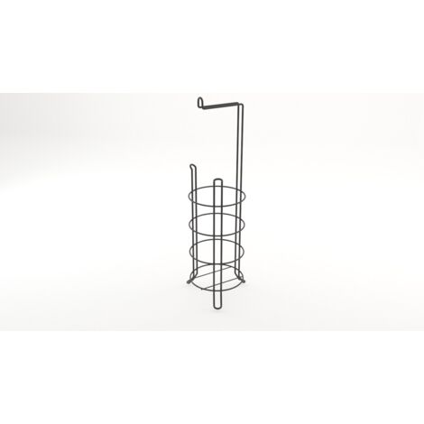 Soporte de papel higiénico Holder Negro (1/2)