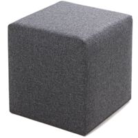 Puf, taburete tapizado Puf, taburete tapizado Gris