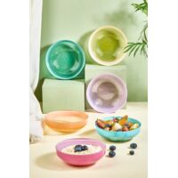 Juego de cuencos para servir Set 15 Cm 100% Vaso para beber Multicolor