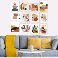 Decoración de pared de MDF Painting Multicolor