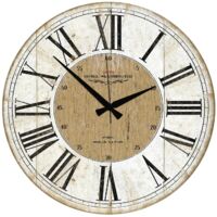 Reloj de pared de MDF, reloj decorativo. Clock Multicolor
