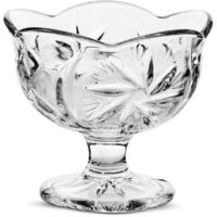 Juego de vasos para helado Set Transparente
