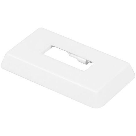Kermi Abdeckblende für Standkonsolenfuß Rohbodenmontage weiß 30x10mm (1/4)