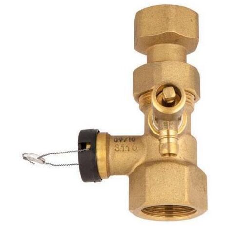 Afriso Kappenventil 3/4" für Ausdehnungsgefäße Heizung 8l - 50l 77924