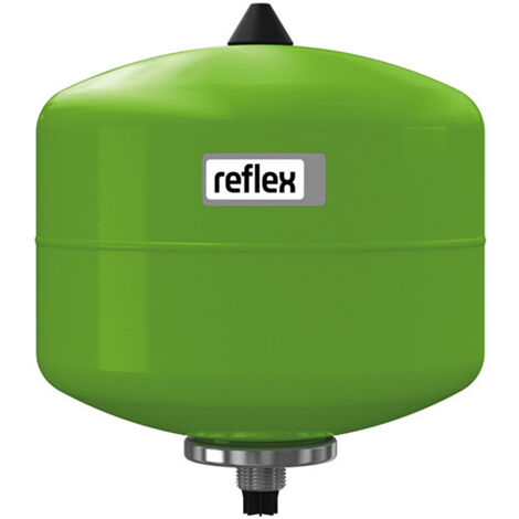 Reflex Refix DD 12, durchströmtes Membran-Druckausdehnungsgefäß, grün, 10/4 bar, 7308200 (1/3)