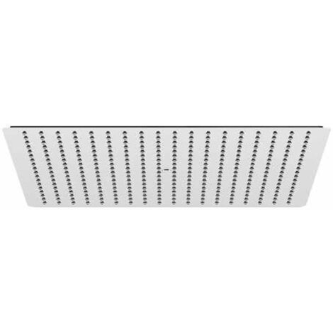 NIKLES Piano Quadro Regenkopfbrause 400x400mm Edelstahl verchromt (1/2)