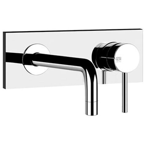 GESSI Farbset TORTONA UP-WT-EHM ohne Ablaufgarnitur Auslauf 212mm chrom
