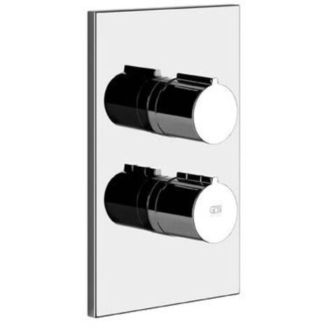 GESSI Fertigmontageset für UP-Thermostatmischer chrom