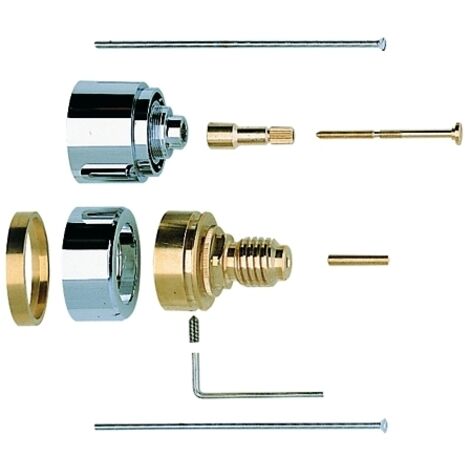 GROHE Verlängerungsset Automatic 2000 47172 f.Gr.o.Spartaste 1/2\" 27,5mm chrom, 47172000 (1/4)