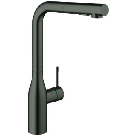 Grohe Essence Einhebel-Spültischmischer, Hartgraphit gebürstet (30504AL0)