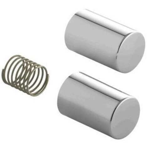 Grohe Druckknopf und Feder 440017 für Eichelberg Unterputz-Umstellung 440018, Chrom