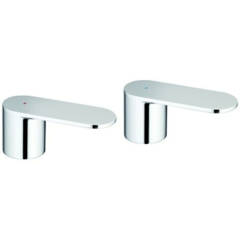 Grohe Griffpaar 48306 Markierung blau/rot für Eurosmart C chrom (1/2)