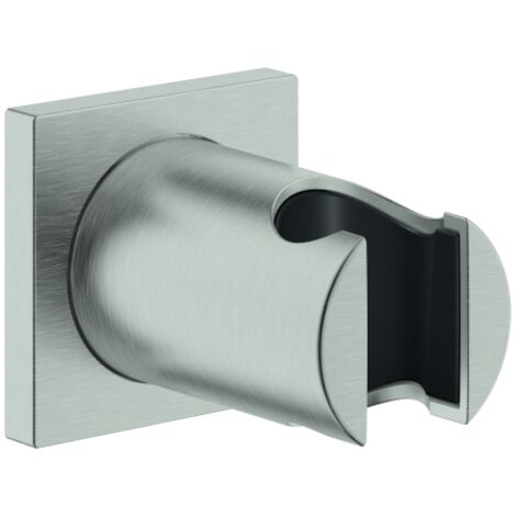 Grohe Handbrausehalter Rainshower n. verschließb., eck Rosette, supersteel