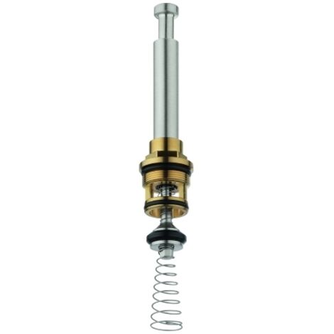 Grohe Umstellung Supersteel, passend für Unterputz-Universal-Einhandmischer 1/2" Wanne, inklusive Umstellknopf, seit 2010