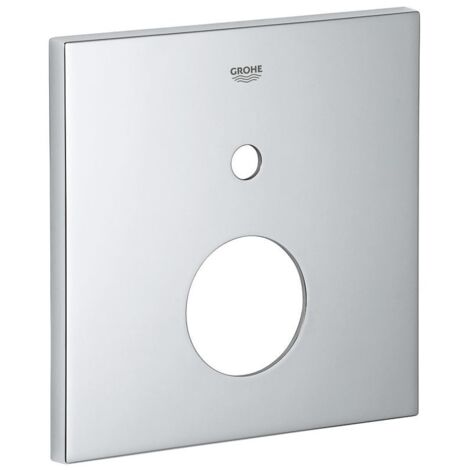 Grohe Rosette eckig für EMH-Fertigmontageset Chrom, mit 2-Wege Umstellung