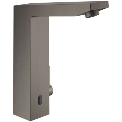 Grohe Infrarot-Elektronik für Waschtisch Eurocube E, DN 15, Hard Graphite gebürstet, mit Lithium-Batterie