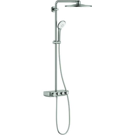 Duschsystem Grohe Euphoria SmartControl 310 Duo – Wandmontage mit Thermostat – Hochdruck – Chrom – 3 Strahlarten – 200 cm Schlauch (1/5)