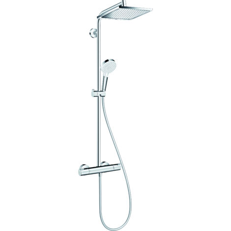 Duschsäule HANSGROHE Crometta E Showerpipe 240 1jet mit Thermostat