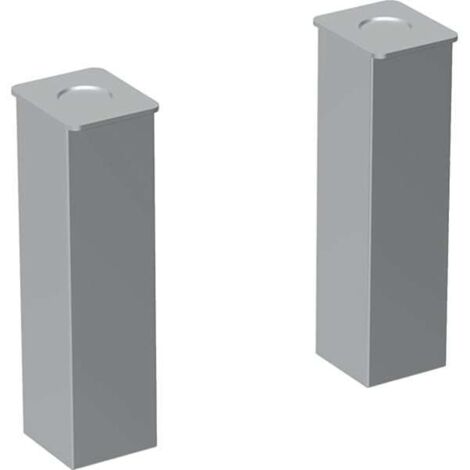Geberit Renova Nr.1 Comprimo Neu Möbelfüße (2Stück), aluminium (1/5)