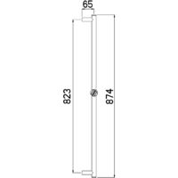 Brausestange Techno Twist 90cm D24mm verchromt Nikles